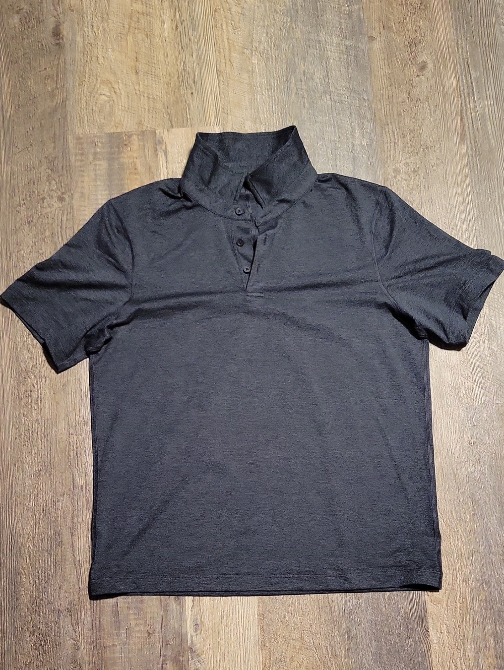 Men's Navy Short-Sleeve Polo Shirt